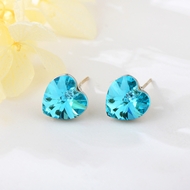 Show details for Fashion Platinum Plated Hoop Earrings with Worldwide Shipping