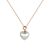 Picture of Delicate Small Rose Gold Plated Pendant Necklace