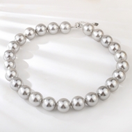 Show details for Copper or Brass shell pearl Pendant Necklace from Certified Factory