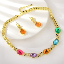 Show details for Dubai Colorful 2 Piece Jewelry Set of Original Design