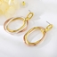 Show details for Fast Selling Multi-tone Plated Dubai Dangle Earrings from Editor Picks