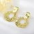 Picture of Hypoallergenic Gold Plated Zinc Alloy Dangle Earrings with Easy Return