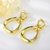 Picture of Geometric Zinc Alloy Dangle Earrings with Fast Delivery