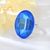 Picture of Good Swarovski Element Blue Ring