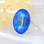 Show details for Good Swarovski Element Blue Ring