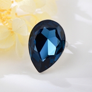 Show details for Small Platinum Plated Fashion Ring with Beautiful Craftmanship