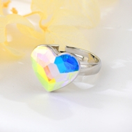 Show details for Love & Heart Small Fashion Ring with Speedy Delivery