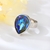 Picture of Low Cost Zinc Alloy Swarovski Element Fashion Ring with Low Cost