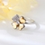 Picture of Eye-Catching Yellow Small Adjustable Ring with Member Discount