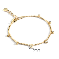 Picture of Need-Now White Cubic Zirconia Fashion Bracelet from Editor Picks