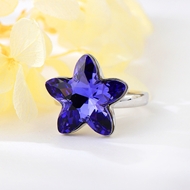 Show details for Zinc Alloy Swarovski Element Fashion Ring at Great Low Price