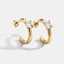 Show details for Copper or Brass Cubic Zirconia Earrings with Unbeatable Quality