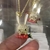 Picture of Cubic Zirconia Red Pendant Necklace From Reliable Factory