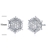 Picture of New Cubic Zirconia White 2 Piece Jewelry Set