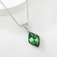 Show details for Recommended Blue Swarovski Element Pendant Necklace with Member Discount