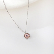 Show details for Platinum Plated Small Pendant Necklace at Great Low Price