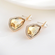 Show details for Distinctive Zinc Alloy Swarovski Element Earrings with Unbeatable Quality