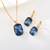 Picture of Brand New Zinc Alloy Swarovski Element 2 Piece Jewelry Set with SGS/ISO Certification