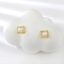 Show details for Delicate Gold Plated Stud Earrings with 3~7 Day Delivery