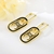 Picture of Origninal Big Gold Plated Dangle Earrings