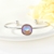 Picture of Zinc Alloy Swarovski Element Cuff Bangle from Certified Factory