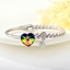 Show details for Designer Gold Plated Colorful Fashion Bangle with No-Risk Return
