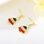 Show details for Recommended Gold Plated Small Dangle Earrings from Top Designer