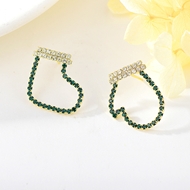 Show details for Delicate Holiday Big Stud Earrings Online Shopping