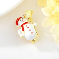 Show details for Popular Enamel White Brooche