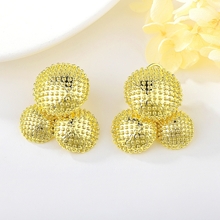 Show details for Classic Zinc Alloy Stud Earrings with Speedy Delivery