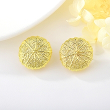 Show details for Bling Dubai Copper or Brass Stud Earrings