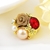 Picture of Delicate Artificial Pearl Gold Plated Fashion Ring