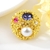 Picture of Zinc Alloy Flowers & Plants Fashion Ring in Exclusive Design