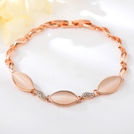 Show details for Purchase Rose Gold Plated Classic Fashion Bracelet with Wow Elements