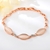 Picture of Purchase Rose Gold Plated Classic Fashion Bracelet with Wow Elements