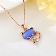 Show details for Wholesale Rose Gold Plated Zinc Alloy Pendant Necklace For Your Occasions
