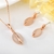 Picture of Brand New Rose Gold Plated Classic 2 Piece Jewelry Set with SGS/ISO Certification