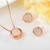 Picture of Top Opal Rose Gold Plated 2 Piece Jewelry Set