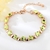 Picture of Classic and fashionable imitation crystal alloy bracelet