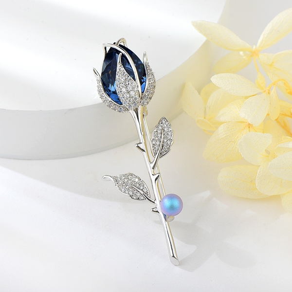 Picture of Wholesale Platinum Plated Zinc Alloy Brooche with Unbeatable Quality