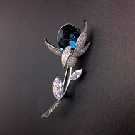 Show details for Bulk Copper or Brass Big Brooche at Unbeatable Price