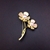 Picture of Affordable Gold Plated Cubic Zirconia Brooche with Fast Delivery