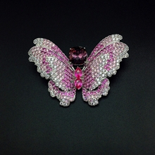 Show details for Bling Big Platinum Plated Brooche