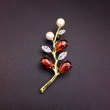 Show details for Origninal Medium Flowers & Plants Brooche