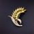 Picture of Leaf Gold Plated Brooche for Girlfriend