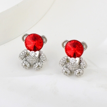 Show details for Buy Platinum Plated Copper or Brass Dangle Earrings with Wow Elements