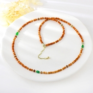 Picture of Top natural stone Small Short Chain Necklace