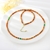 Picture of Top natural stone Small Short Chain Necklace