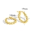 Picture of Great Value Gold Plated Small Small Hoop Earrings with Member Discount
