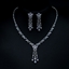 Show details for Luxury Big 2 Piece Jewelry Set in Flattering Style